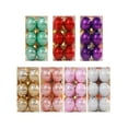 thumbnail image 5 of Yoloke 12pcs Large Christmas Balls - Christmas Tree Decoration Ornaments Shatterproof Hanging Balls for Birthday Halloween Holiday Wedding Decorations, 5 of 5
