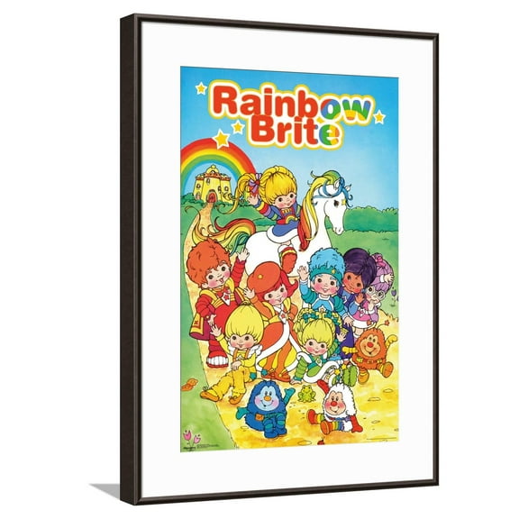 Rainbow Brite - Group Canvas Wall Poster, 14.725" x 22.375"