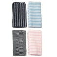 thumbnail image 2 of 4 Pcs Exfoliating Washcloth Towel, Blissal Exfoliating Shower Towel, Exfoliating Body Scrubber, Back Scrubber for Shower, Exfoliate Rags Wash Cloths, Body Scrub, Exfoliating Body Scrubber, 2 of 9