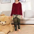 thumbnail image 6 of Pofeuu Surreal Brain Tree Print Teenagers' Pajama Pants, Soft Lounge Pajama Pants with big pockets for Men Plaid Pj Bottoms-XS(5-6), 6 of 6