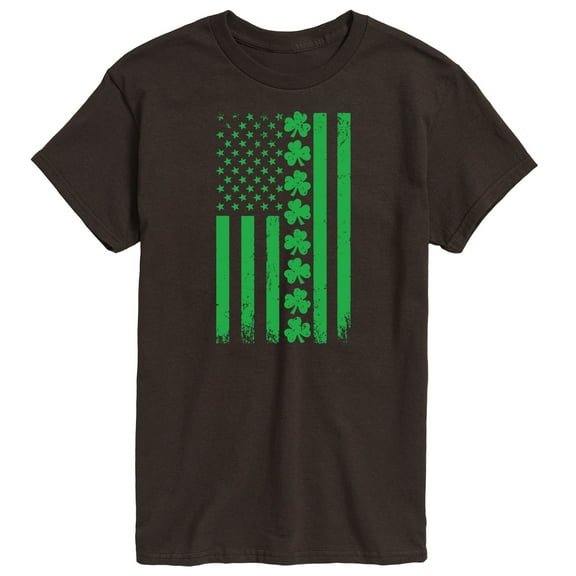 Instant Message - Lucky USA Flag - Men's Short Sleeve Graphic T-Shirt