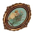 thumbnail image 3 of serony Desktop Photo Display Holder Oval Resin Picture Frame Vintage Photo Frame Home Decoration Gift European Vintage Style, 3 of 6