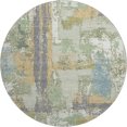 thumbnail image 2 of Addison Rugs Mayfield Premium Machine Washable Transitional Abstract Aloe Round Rug, 8' x 8', 2 of 6