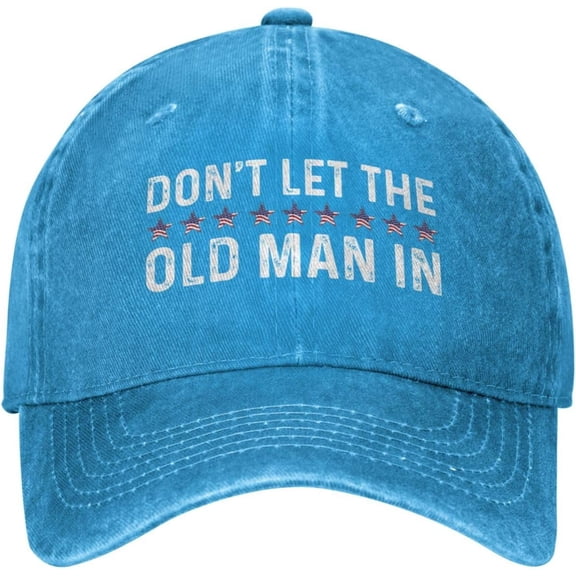 Old Man Hat Don't Let Old Man in Cap Women Dad Hats Adjustable Caps