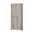 thumbnail image 4 of IVV 72"H Tall Cabinet, Freestanding Wardrobe Cabinet, 2 Doors Kitchen Pantry Cupboard Cabinet for Kitchen, Bedroom, Apartment, Antique Gray, 4 of 4