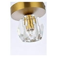 thumbnail image 4 of Eren 1 light gold flush mount, 4 of 4