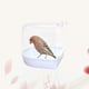 thumbnail image 2 of Baño para pájaros enjaulado Baño para pájaros con múltiples jaulas cubierto para pájaros pequeños Canarios Periquitos Loros, 2 of 8