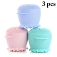 thumbnail image 2 of 3PCS Face Massage Brush Creative Facial Cleaner Silicone Face Cleaner for Women, 2 of 10