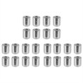 thumbnail image 1 of 24 Pcs Corde en Fil d'Acier Inoxydable Treillis Mural Vert Clip Croisé 3mm Fil, 1 of 5