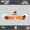 thumbnail image 4 of Kalair GFX Graphics Kit for Yamaha TTR90 (2000-2008) Factory Series, 4 of 5