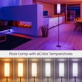"Neoglint RGB Smart LED Floor Lamp, 65"" Tall, App & Remote Control