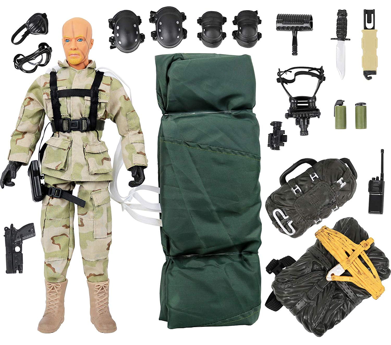 Click N' Play Special Ops Navy Seal Swat Team Action Figure Play 