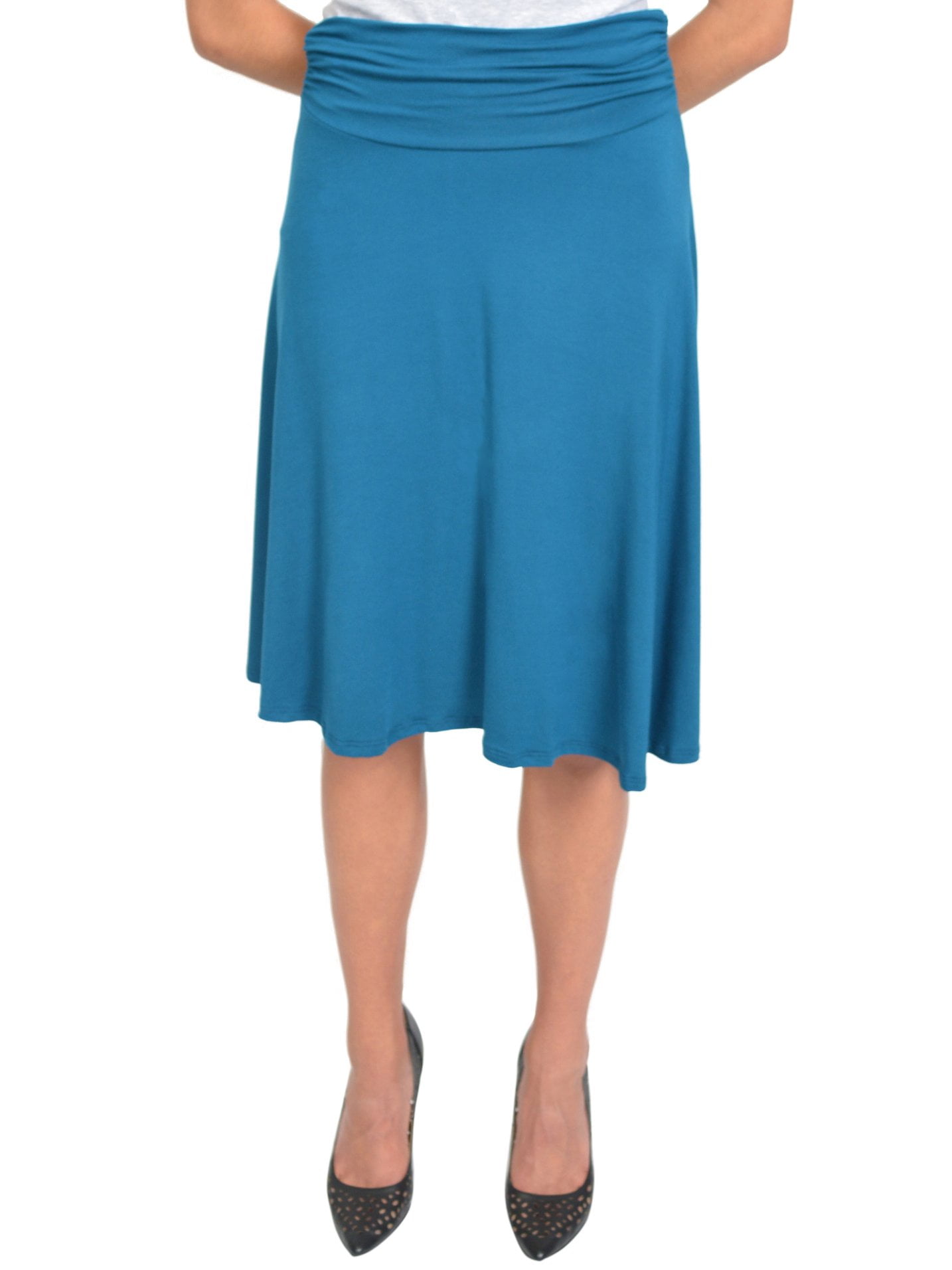 Stretch is Comfort Girl's, Women's and Plus Size Knee Length Flowy