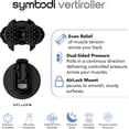 thumbnail image 4 of Vertiroller Mountable Back and Neck Massage Roller for Pain Relief, Targeted Pressure, Myofascial Release, Sore Muscle Knots, 4 of 12
