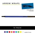 thumbnail image 4 of Tac Vanes Standard Arrow Wrap - 4.675" Blue 13 Pack, 4 of 6