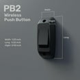 thumbnail image 5 of TMT PB2 Push Button, Wall Push Button Surface Mounted Wireless Release Switch for Automatic Gate Opener, Door Access Control System and Doorbell System, Momentary Contact Switch for Outdoor Use, 5 of 6