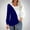 Blue, variant on Aloohaidyvio Long Sleeve Tops,Women's Casual Long-sleeved Loose Round Neck Non-positioned Printed Top