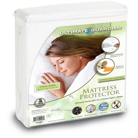 ultimate guardian, lab tested, 100 percent bed bug proof mattress protector