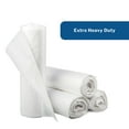 thumbnail image 2 of McKesson Trash Can Liners - Extra Heavy Duty - Star-Sealed Bottom, 0.70 mil - Clear, 16 gal Capacity, 24 in x 32 in, 500 Ct, 2 of 11