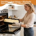 thumbnail image 3 of NATPLUS Non-Stick Carbon Steel Bread Pan, Honeycomb Textured, Rectangular, Even Heat Distribution, Easy Release, 3 of 6