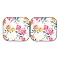 thumbnail image 7 of Fotbe Colorful Flowers 2-Piece Car Windshield Sun Shade | Sun Blocker for Car Windshield | Foldable Automotive Interior Accessories for Sun Protection-Medium, 7 of 7