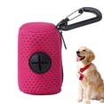 thumbnail image 1 of Dispensador de bolsas para excrementos de perros, accesorio de tela de malla, soporte para bolsas para perros con cremallera, soporte para bolsas para excrementos de moda, soporte para excre, 1 of 5