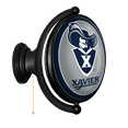 thumbnail image 2 of Xavier Musketeers 23'' x 21'' Mascot Illuminated Rotating Wall Sign, 2 of 4