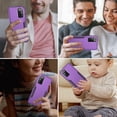 thumbnail image 6 of for Samsung A03S Case, Galaxy A03S Case with HD Screen Protector, Military Grade Protective Cases with Ring for Samsung Galaxy A03S (Purple), 6 of 12