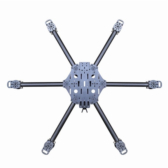 Hexacopter Frame Kit for FPV Quadcopter Drone Upgrade Frame Heavry Detachable Arm for Enhanced Performance 13 Inch,1 x Drone Rack Kit