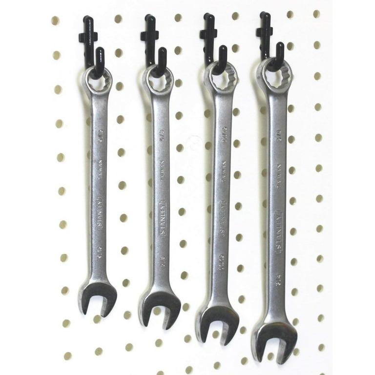 50 Pcs/100 Pcs Black Pegboard J Style Hooks Heavy Duty Plastic J Shape Peg  Hook Peg Board Tool Organizer Wear-resistant - AliExpress