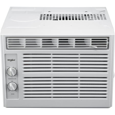 Whirlpool WHAW050BW 5,000 BTU 115V Window-Mounted Air Conditioner with Mechanical
