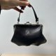 thumbnail image 1 of Bolso de mujer, bolso de bola de masa Saturn, bolso de hombro de piel de oveja dorado, bandolera retro para ir al trabajo, bolso de mano para salida, 1 of 4