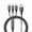 Black, variant on MKHSQHDG Today's Deals 3In1 Fast Usb Charging Cable Universal Multi Function Cell Phone Charger Cord