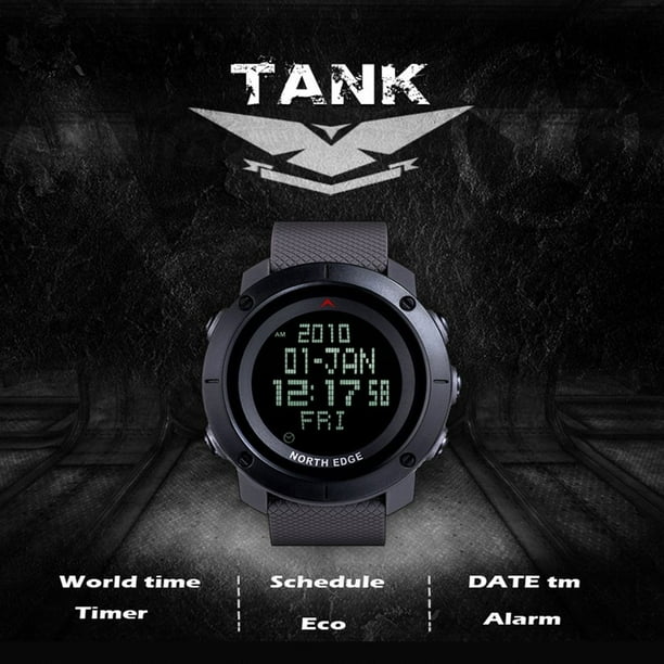 North edge hot sale tank watch