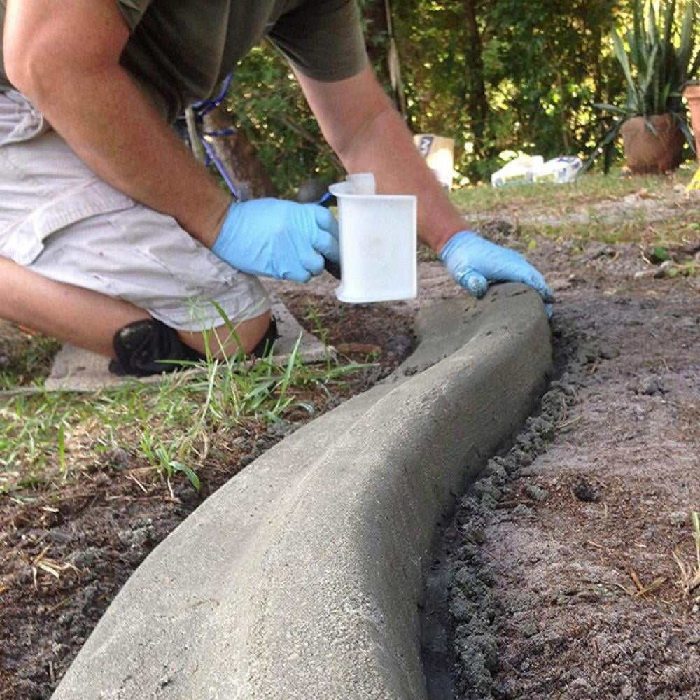 Concrete Trowel Plastic Plastering Trowel Edge Concrete Modular for Garden Yard 