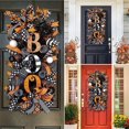 thumbnail image 1 of EASTIN Halloween Wreath For Front Door  50x20cm Pumpkin Fall Wreath  Halloween Wreath Pumpkin Door Wreath  Artificial Maple  Pumpkin Wreath for Halloween Decorations, 1 of 5