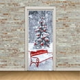 thumbnail image 1 of Yhmxh Halloween Decorations Stickers,Halloween Stickers Door Sticker Christmas Snowman 3D Sticker Door Sticker Removable Door Stickers, 1 of 5