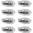 thumbnail image 1 of Set of 8 Toggle Clasp Latches Vintage Retro Latch Toggle for Jewelry Boxes Gift Boxes-Silver, 1 of 6