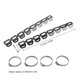 thumbnail image 5 of Exhaust Muffler Pipe Heat Shield AntiScalding Cover Fit for R1200GS F800GS F700GS F650GS(Black ), 5 of 5
