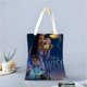 thumbnail image 2 of Wish Bolso de tela con estampado de lienzo para mujer, bolsa de compras reutilizable y estética, con cremallera interior, regalo para mujer, 35 × 40 cm., 2 of 6