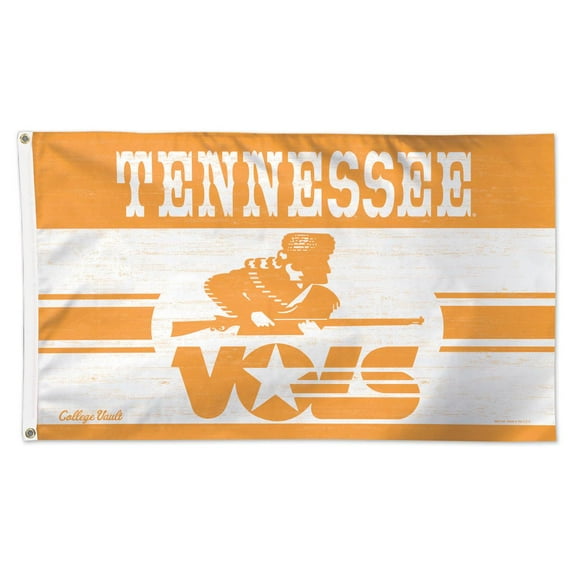 WinCraft Tennessee Volunteers Single-Sided College Vault Deluxe Flag