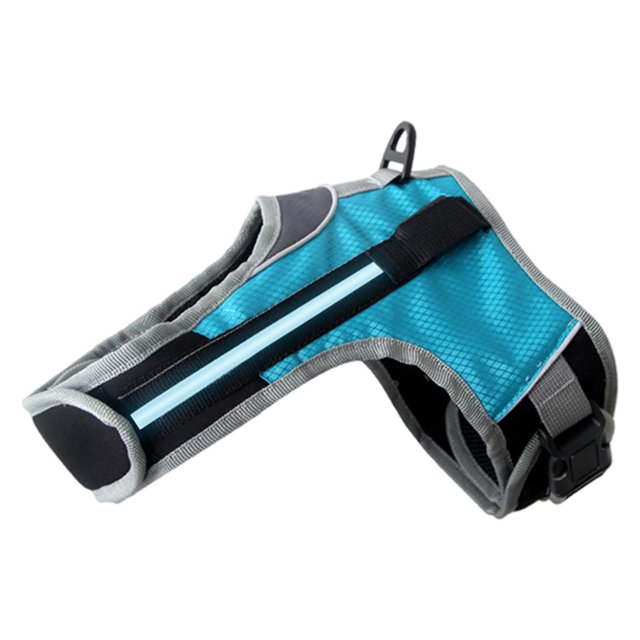 Arnés LED para perros S / M / x / XL Correas ajustables de control Bule XL Yuyangstore Arnés para perros