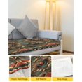 thumbnail image 4 of Vintage Southwest Couch Cushion Covers Stretch, Washable Sofa Seat Covers Individual Seat Cushion Sofa Slipcovers Ethnic Modern Geometric Couch Cover Furniture Protector S-3PCS, 4 of 6