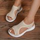 thumbnail image 4 of WILLBEST Sandalias De Playa Para Mujer, De Moda, Con Tacón Bajo Y Boca De Pez, Cómodas, De Talla Grande, Deportivas E Informales, Directamente Del Proveedor., 4 of 6