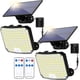 thumbnail image 1 of Lámpara solar para exteriores con sensor de movimiento, 118 lúmenes, IP65, resistente al agua, 2 métodos de instalación con cable desmontable de 5 m de lúmenes, 1 of 5