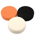 thumbnail image 2 of 3pcs 6 Inch 150mm Buffing Sponge Heads Mop Pads 14MM Thread Sponge Soft Foam Buffing Pads For Car Polishing Buffing Tools, 2 of 5