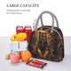 thumbnail image 5 of Disketp Tiger In The Fallen Leaf Forest Bolsa Térmica para Almuerzo, Lonchera con Abertura Amplia y Gran Capacidad, Organizador Reutilizable para Mujeres, Hombres y Adultos, 5 of 6