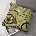 thumbnail image 7 of Ullo0ord Bikes Square Throw Pillow Cover Home Living Room Cushion Sofa Patio Car Indoor Outdoor New Home Bed Modern Home Art Decor Throw Pillow Cover 24x24in, 7 of 7