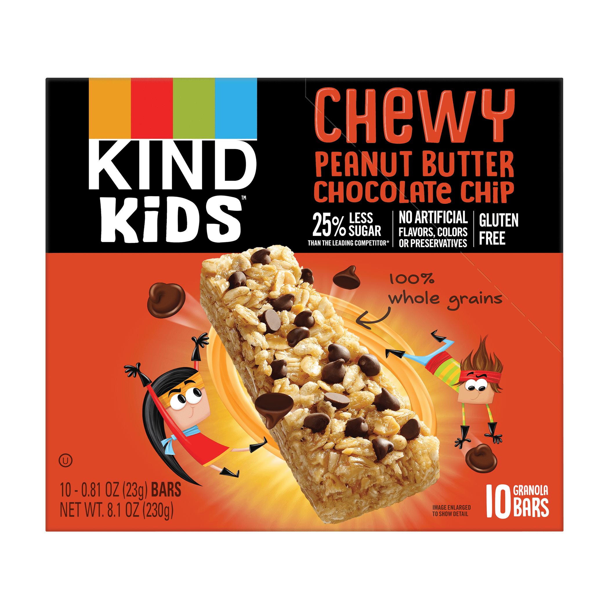 KIND Bars, Peanut Butter Chocolate Chip Kids Bar, Gluten Free, .81 oz