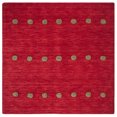thumbnail image 6 of SAFAVIEH Himalaya Derbhile Solid Wool Runner Rug, Red, 2'3" x 8', 6 of 10